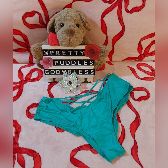 π XXL VS Very Sexy Strappy Back High-Leg Cheeky Panty π - Picture 5 of 16